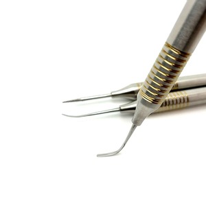 Elevador Dental Flexible con Punta de Titanio para Extracción de Periotomía, Instrumento Dental Flexible de NiTi para Extracción de Raíces Dentales de Titanio - Product Image 1