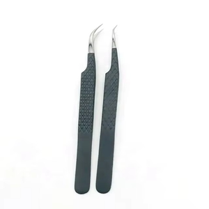 Pince à cils en acier inoxydable de haute qualité, pointe lisse, précision, anti-magnétique, 10 mm - Product Image 4