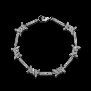 Brazalete Unisex Chapado en Oro con Diamantes Estilo Hiphop con Motivo de Estrella - Product Image 2