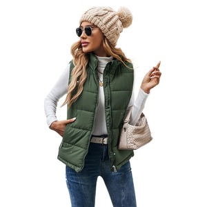 Chaleco Acolchado sin Mangas con Cuello Alto para Mujer, Modelo 2025, Superventas - Product Image 3