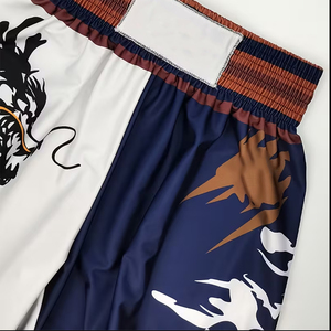 กางเกง MMA คุณภาพสูงสำหรับฝึกซ้อมและแข่งขัน รุ่น Fit Long สีเขียว/USA แบบสั่งทำพิเศษสำหรับผู้ชาย - Product Image 5