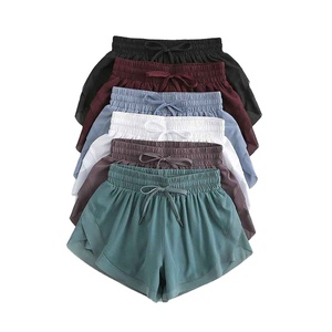 Shorts de course pour femmes, tendance, doux, extensibles, confortables, séchage rapide, matière extensible, résistants aux déchirures. - Product Image 3