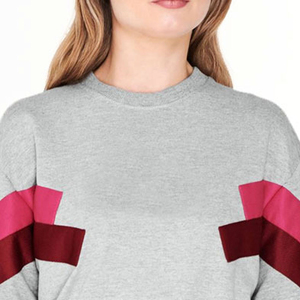 Sudadera para Mujer, MOQ Bajo, Moda Casual, Manga Larga, con Capucha, Bordado Personalizado, Cuello Redondo, Felpa de Algodón, Fabricante - Product Image 4