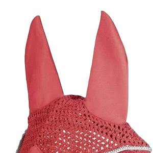 Voile anti-mouches pour cheval en microfibre, design personnalisé de haute qualité, bonnet d'oreille confortable et durable, produit d'équitation - Product Image 2