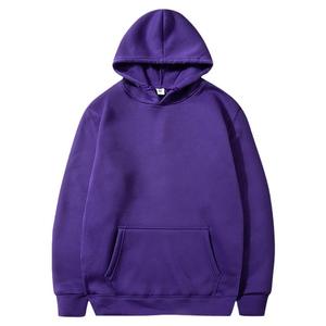 เสื้อฮู้ดสีขาวสำหรับผู้ชาย ผ้าฝ้าย 100% เฟรนช์เทอร์รี่ สวมใส่สบาย ทรงปกติ มีกระเป๋า เหมาะสำหรับใส่ในฤดูใบไม้ร่วง - Product Image 5
