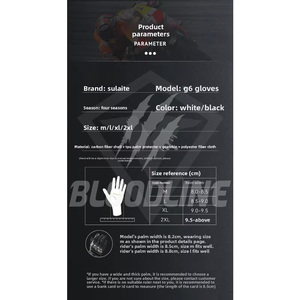 Motorcycle <b>gloves</b> breathable Unlined sporty black leather Four seasons cycling <b>gloves</b> Sporty style cycling mittens - Product Image 6