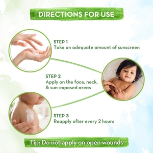 Protector Solar Mineral SPF 50 para Bebés, Marca Privada OEM, Loción Hidratante con Té Verde e Ingredientes Herbales, Venta al Por Mayor - Product Image 3