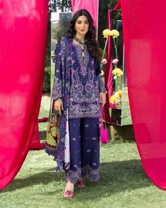 ชุดเดรสลำลองคุณภาพพรีเมียมสำหรับผู้หญิงชาวปากีสถานและอินเดีย คอลเลคชั่นใหม่ปี 2026 ชุดซัลวาร์ คามีซ ผ้าลอน ODM 1995 - Product Image 3