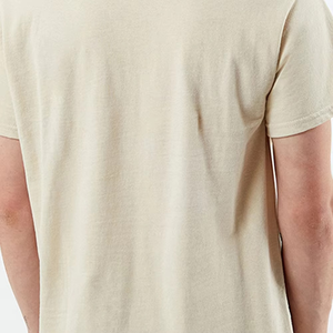 Camiseta de Algodón de Manga Corta con Cuello Redondo y Corte Regular para Hombre Glamour Plus, Estilo Casual, Tejido de Punto Liso Teñido - Product Image 4