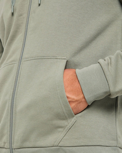 Sweat-shirt à capuche léger pour homme, coupe régulière, avec fermeture éclair frontale et cordon de serrage réglable, personnalisable avec logo, vente en gros, meilleure vente, haute qualité - Product Image 4