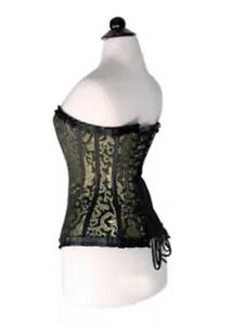 เสื้อครอเซ็ทวินเทจสำหรับผู้หญิง เซ็กซี่ กระชับสัดส่วน ระบายอากาศได้ดี ดีไซน์ทันสมัย ผ้าปักลาย สำหรับสาวพลัสไซส์ - Product Image 3