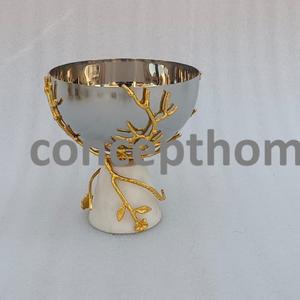 Corbeille à fruits en métal de luxe léger, plateau à collations, style nordique, en acier inoxydable, pour bureau, décoration intérieure, livraison gratuite - Product Image 6