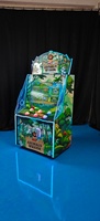 Machine de jeu d'arcade à monnayeur Animal Whack avec cabinet en bois de 32 pouces, machine à tickets de rédemption, prise en charge de l'anglais, prise EU 230V, 300W