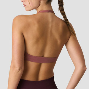 Ropa Deportiva OEM Transpirable para Mujer, Espalda Descubierta, Cuello en V Profundo, Elástica en 4 Direcciones, Spandex y Nailon Ligero de 180 g/m², Acolchada - Product Image 2