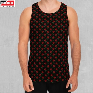 Camiseta sin mangas sublimada personalizada para hombre, ropa de gimnasio de alto rendimiento fabricada en EE. UU., camiseta de fitness con estampado personalizado, chaleco de entrenamiento de secado rápido - Product Image 1