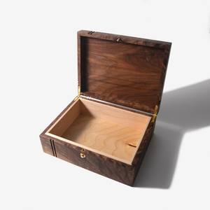 Wholesale Custom Sustainable Classic Design Wooden Jewelry <b>Box</b> Premium Handcrafted Gift Case for Jewelry Luxury Decor Whimsy Art - Product Image 3