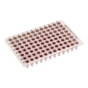 Plaque PCR SIMPORT PP à profil bas 96 puits 0,1 mL grille noire pour thermocyclateurs - Product Image 1