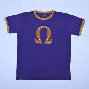 Camiseta de Alta Calidad Estilo Urbano, Algodón con Letras Bordadas en Chenilla, Dobladillo Curvo, Color en Contraste, Corte Holgado - Product Image 6