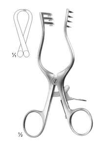 Oferta de Venta Caliente: Retractor Weitlaner, Instrumentos Quirúrgicos Ortopédicos de Acero Inoxidable, Manual, de Alta Calidad, Estándar de Zuol - Product Image 3
