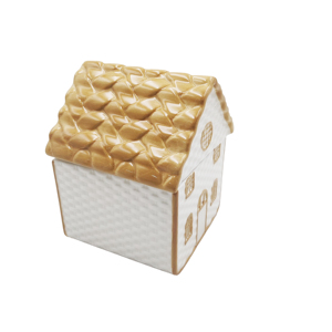 Pot de rangement minimaliste en céramique avec LED et joint d'étanchéité pour les fêtes, décoration de Noël pour la maison, vente en gros OEM ODM - Product Image 5