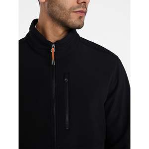 Veste d'hiver technique pour homme en toile extensible 4 directions, respirante, avec fermeture éclair, active, sportive, performante, coupe-vent - Product Image 5