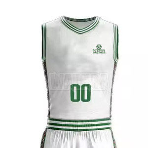 ชุดบาสเก็ตบอลผู้ชายแบบกำหนดเอง MOQ ต่ำ ดีไซน์ล่าสุด พิมพ์โลโก้ตามสั่ง - Product Image 4