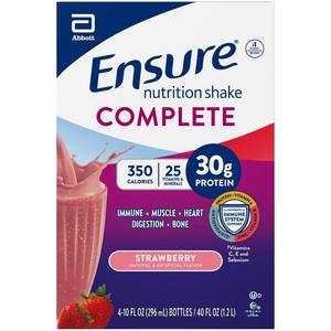 Fournisseur direct en gros de Ensure Plus Nutrition Shake Original à la fraise sans caféine - 8 fl oz/6 paquets Meilleure offre promotionnelle - Product Image 4