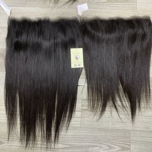 Raw Venta caliente 5x5 13x4 13x6 HD encaje recto vietnamita pelo suizo HD Frontal y cierre cabello humano - Product Image 4