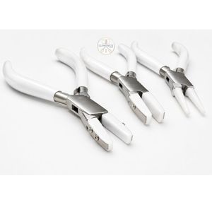 3 Nylon Jaw <b>Pliers</b> <b>Set</b> Jewelry Craft Bead Wire Working Bending Forming HD Tools - Product Image 3