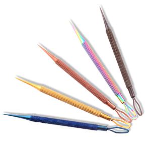 Aguja versátil de acero inoxidable para extraer espinillas, fácil de usar, herramienta multiusos esencial para el hogar, con su propia marca. - Product Image 2