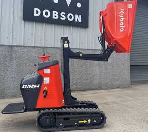 New Kubota KC70H-4 Mini <b>Tracked</b> Dumper 700kg Capacity Hydrostatic Crawler Carrier Front Loader Hydraulic <b>Pump</b> Agriculture - Product Image 1