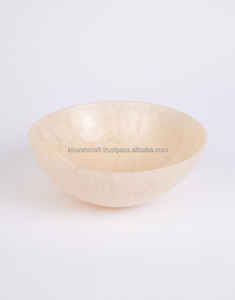 Cuencos de resina blanca de la mejor calidad con cuchara, vajilla pulida de primera calidad para fiestas, cuenco para servir económico - Product Image 4