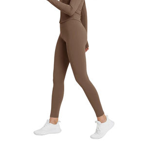 Wholesale Price Best Quality Women Workout Yoga Pants High Waist Soft Stretch Fabric Gym Fitness <b>Leggings</b> Sportswear - Product Image 2