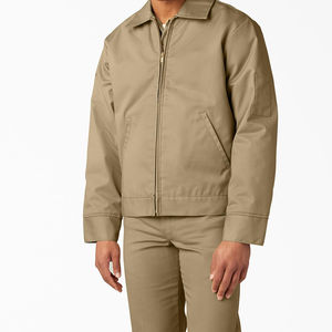 Veste Safari en Toile Personnalisée OEM pour Homme – Style Décontracté, Streetwear d'Extérieur, Lavée Effet Vintage, Col Rabattu, Coupe Oversize, Imperméable à l'Avant - Product Image 2