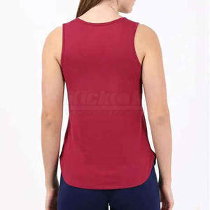 Nueva Camiseta sin Mangas para Mujer, 100% Algodón, Transpirable y de Secado Rápido, Logotipo Frontal Personalizable, Ropa Deportiva, Superventas - Product Image 3