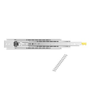 Guide per cassetti bloccabili per impieghi gravosi da 60 pollici, 1 paio, con capacità di carico di 500 libbre, guide a sfera a montaggio laterale - Product Image 1