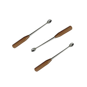 Curettes osseuses dentaires Lucas 2,5 mm 3,5 mm 4 mm en acier inoxydable, instruments chirurgicaux parodontaux pour usage professionnel, fabriquées au Pakistan - Product Image 1