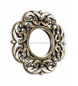 Hot Sale <b>Antique</b> Farmhouse Round Wooden <b>Wall</b> <b>Mirror</b> Hanging Decorative Window <b>Mirror</b> Decor Rustic <b>Wall</b> Mount Wood Framed <b>Mirror</b> - Product Image 2