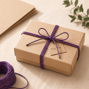 Premium Purple <b>Leather</b> Cord 1.5mm Thickness | Durable Round Genuine <b>Leather</b> String for Jewelry Making, <b>Bracelet</b> & DIY Crafts - Product Image 4