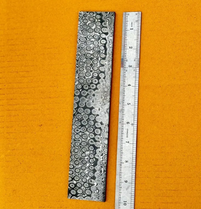 Barres d'acier Damas de qualité industrielle faites à la main LEGACY BLADES, motif billet, soudées, pour la fabrication de couteaux, fabricant OEM - Product Image 4