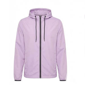 Veste coupe-vent légère, service OEM, design personnalisé, prête à l'emploi pour l'extérieur, conçue pour le confort et les performances - Product Image 1