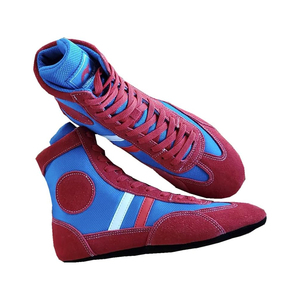 Nuevo Diseño de Calzado Sambo Hecho con Tela de Malla y Cuero de Gamuza, Calzado Deportivo para Artes Marciales Mixtas, Entrenamiento y Práctica, Botas Sambo - Product Image 3