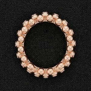 แหวนเพชรชุบทองคำขาว 8k ดีไซน์หรูหราเหนือกาลเวลาสำหรับผู้หญิง แหวนหมั้นแบบมินิมอล ผิวขัดเงาสูง เหมาะสำหรับสวมใส่ทุกวัน เป็นของขวัญเครื่องประดับ - Product Image 2