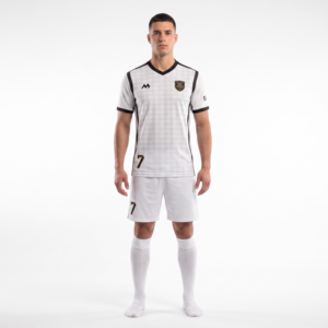 Conjuntos de Camisetas de Fútbol Personalizadas Elite para Hombre - 100% Poliéster Reciclado, Malla Técnica, Sublimadas, Corte Ajustado, OEM - Product Image 1