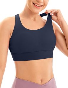 Sports Bra Women Supportive Running <b>Workout</b> <b>Tank</b> <b>Top</b> Wireless Padded Gym Fitness Activewear - Product Image 2