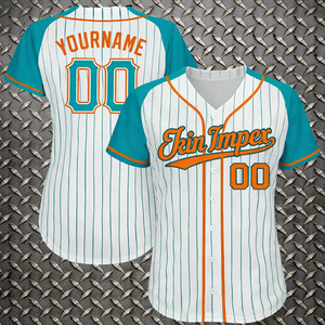 Sweat-shirt Hip-Hop Respirant Imprimé Numérique OEM pour Baseball et Softball, Hommes, Femmes, Adultes, avec Logo Cousu, Nom et Blocs de Couleurs, Maillot - Product Image 2