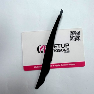 แหนบคิ้วทันสมัย สแตนเลสสตีล ทนทาน เครื่องมือเสริมความงามระดับมืออาชีพ - Product Image 6