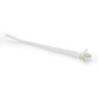 Attaches de câbles à enfoncer Essentra, attaches en nylon naturel UL94 V2 Nylon 6/6 WIT-RA/WIT-SA, attaches à enfoncer