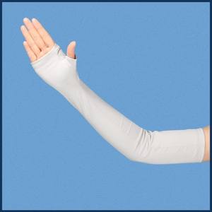 Mangas de protección UV para ciclismo de verano para mujer, mangas deportivas sólidas refrescantes para exteriores y pesca, mangas finas y holgadas para hombre - Product Image 4