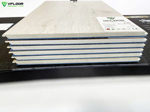 (Nuevo color) Pisos de vinilo SPC VFLOOR Smoky Grey Oak, resistentes al agua, con núcleo rígido, diseño minimalista, pisos SPC de Vietnam - Product Image 5